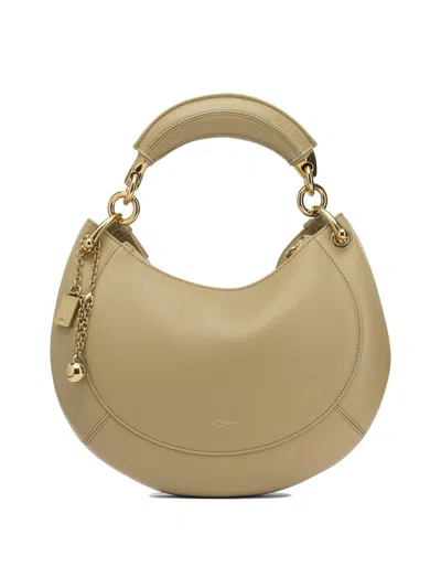 Chloé "banana" Small Handbag In Green