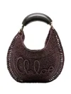 Chloé Banana Raffia Tote Bag