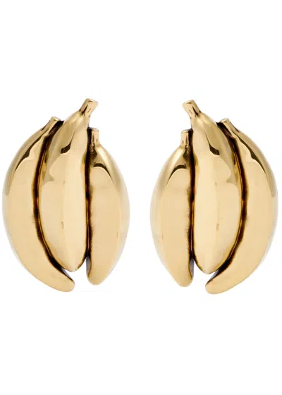 Chloé Chloe Bananas Drop Earrings In Gold