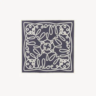 Chloé Bandana  Iconic En Coton Et Soie Femme Beige Taille Onesize 100% Coton