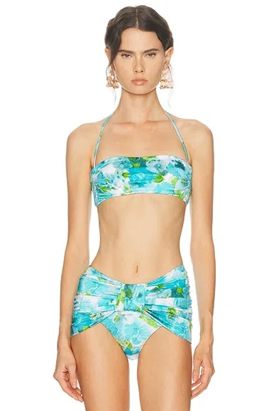 Chloé Bandeau Bikini Top In Multi