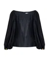 Chloé Bare-shoulder Blouse In Black