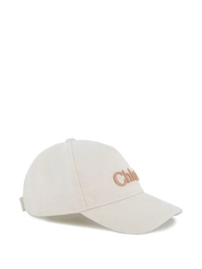 CHLOÉ BASEBALL CAP WITH LOGO CHLOE