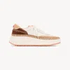 Chloé Chloe Nama Sneakers Women In Brown