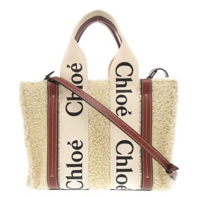 Pre-owned Chloé Beige Brown Leather Handbag Tote Bag ()