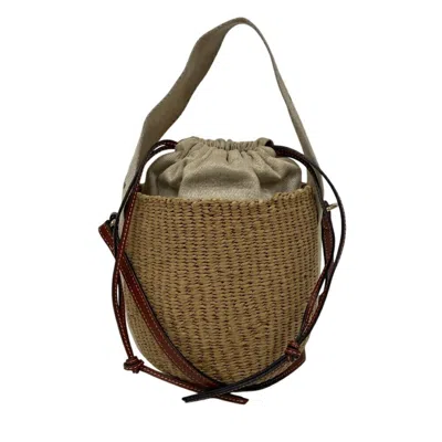 Pre-owned Chloé Beige Brown Leather Paper Basket Shoulder Bag ()