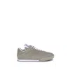 Chloé Beige Calf Leather Bos Taurus Low Top Women's Sneakers In Sand