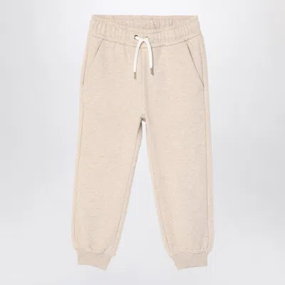 CHLOÉ BEIGE COTTON JOGGING TROUSERS