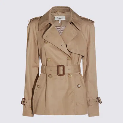 CHLOÉ BEIGE COTTON TRENCH COAT