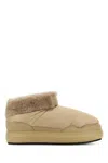 Chloé Chloe Women Beige Fabric Ankle Boots