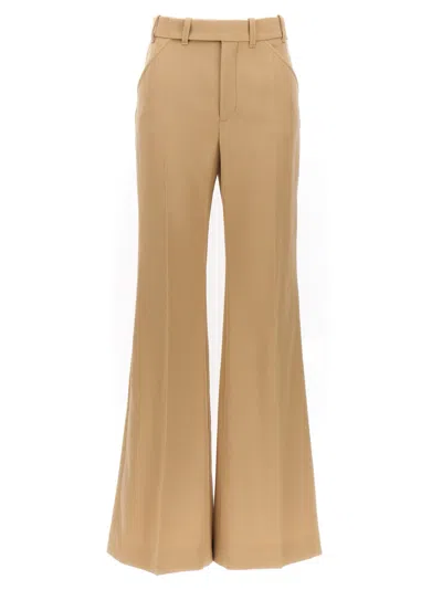 Chloé Beige Flared Pants