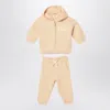 Chloé Beige Hoodie And Pants Set In Brown