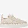 Chloé Lauren Sneakers In Neutral