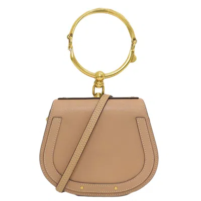 Pre-owned Chloé Beige Leather Handbag Shoulder Bag ()