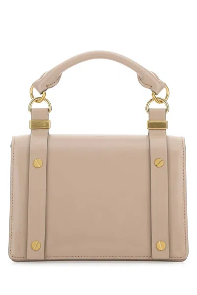 Chloé Small Ora Shoulder Bag In Beige