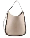 Chloé Beige Sheep Leather Darryl Hobo Large (authentic Pre-loved) In Neutral