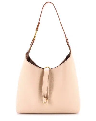 Chloé Beige Sheep Leather Marcie Nm Hobo Small (authentic Pre-loved)