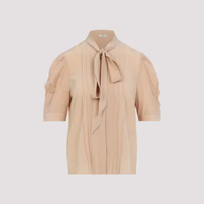 Chloé Beige Silk Blouse