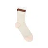 Chloé Beige Socks For Girl With Logo In Beige