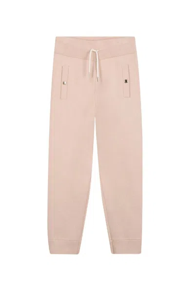 CHLOÉ BEIGE TROUSERS FOR GIRL WITH LOGO
