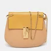 Chloé Drew Shoulder Bag In Beige