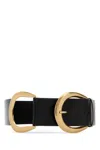 Chloé Leather Belt In Black
