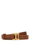 Chloé Marcie Belt In Brown