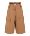 Chloé Belt-loop Casual Pants In Brown