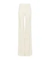 Chloé Belt-loop Casual Pants In Milk Color