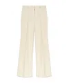 Chloé Flared Trousers In Nude