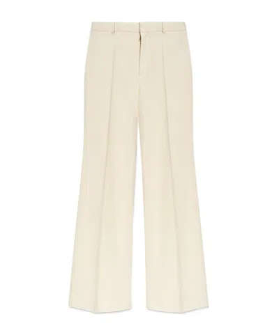 Chloé Flared Trousers In Beige