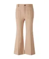 Chloé Belt-loop Casual Pants In Nude