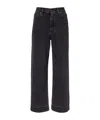 Chloé Straight Leg Five-pocket Trousers With Belt Loops In Black