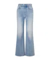 Chloé Belt Loop Jeans In Blue