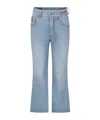Chloé Belt-loop Jeans In Blue