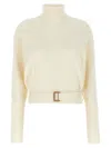 CHLOÉ BELT SWEATER SWEATER, CARDIGANS