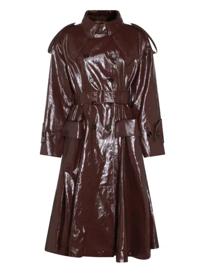 CHLOÉ BELTED BUTTONED COAT