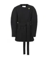 Chloé Belted Silk Jacket In Black