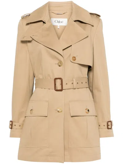 CHLOÉ BELTED TRENCH COAT