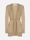 CHLOÉ BELTED WOOL CARDIGAN