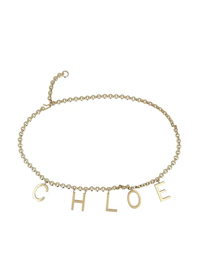 Chloé Belts In Gold
