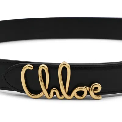 Chloé Belts Blacks And Greys