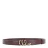 Chloé Belts Crafty Brown In Brown