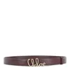 Chloé Belts Crafty Brown In Brown