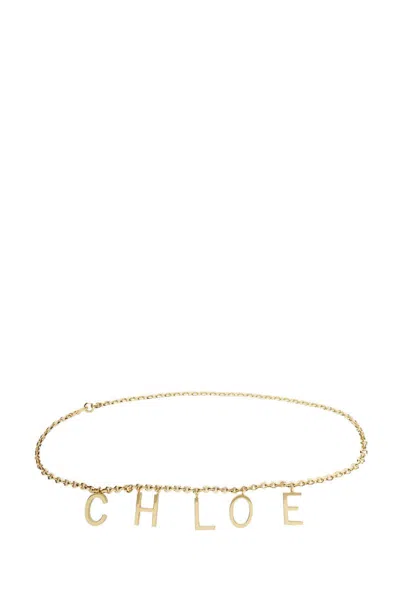 Chloé Belts In Gold