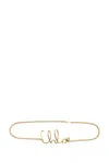 Chloé Chloe Legendary Belt In Gold
