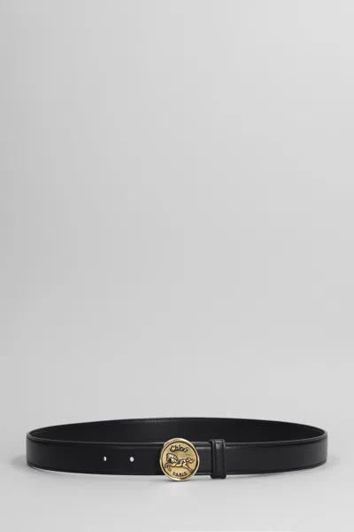 Chloé Belts In Black Leather