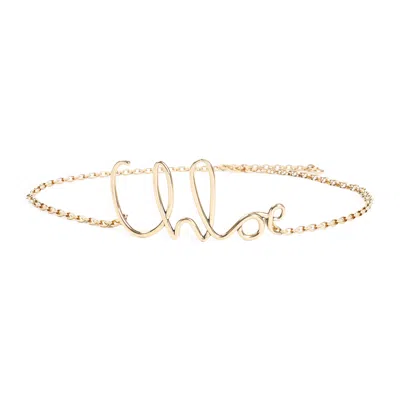 Chloé Belts Metallic