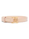 Chloé Triomphe-buckle Belt In Multicolor