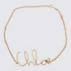 Chloé Gold Tone Brass Belt In Gold